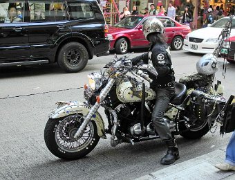 Motorrad in HK + HCM (Saigon)